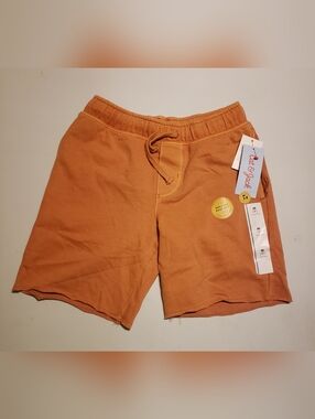Cat & Jack Orange Pull-On Knit Shorts